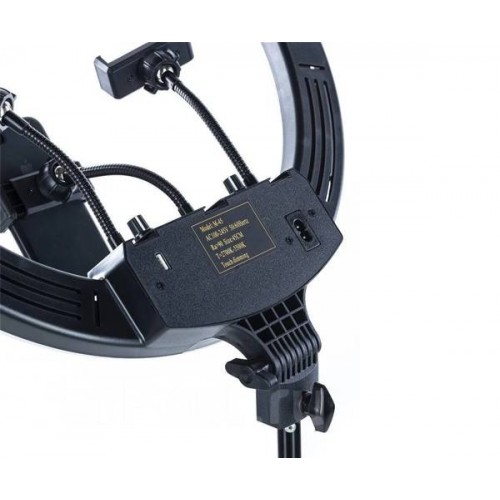 Студійна 360° світлодіодна LED лампа зі штативом XPRO LIVE LIGHT 45 см MJ 18 із сенсорним керуванням та штативом у комплекті (6548_8511) Студійна 360° світлодіодна LED лампа зі штативом XPRO LIVE LIGHT 45 см MJ 18 із сенсорним керуванням та штативом у комплекті (6548_8511)