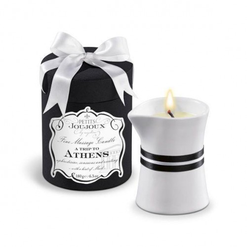 Масажна свічка з ароматом мускусу та пачулі Petits Joujoux - Athens Musk and Patchouli 190 г (SO3142) в інтернет супермаркеті PbayMarket!