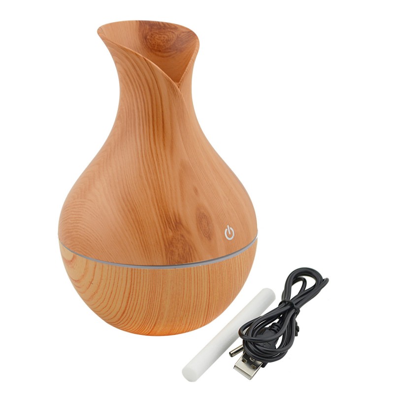 Зволожувач повітря з підсвічуванням RIAS LR053 130 мл світле дерево (3sm_836490100)