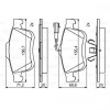 Колодки гальмові Bosch дискові передні FORD Escort VII 1.3i,1.4i,1.6i,1.8i -01 0986460949 в інтернет супермаркеті PbayMarket!