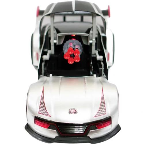 Машинка-трансформер стріляюча RIAS Velocity Demon на радіокеруванні Grey Машинка-трансформер стріляюча RIAS Velocity Demon на радіокеруванні Grey