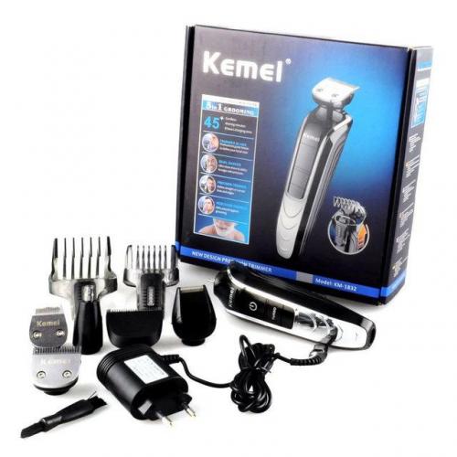 Стайлер Kemei KM 1832-a Чорно-сріблястий (618548033) Стайлер Kemei KM 1832-a Чорно-сріблястий (618548033)