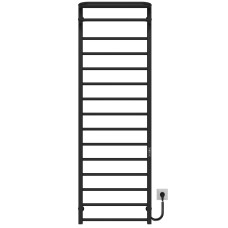 Рушникосушарка електрична Lux Hotel П15 400х1600 Deffi Чорний JD04 (A.LH.160.40.15.E.B.R.2)