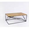 Журнальний, кавовий столик GoodsMetall у стилі Лофт 1200х640х420 ЖС1186