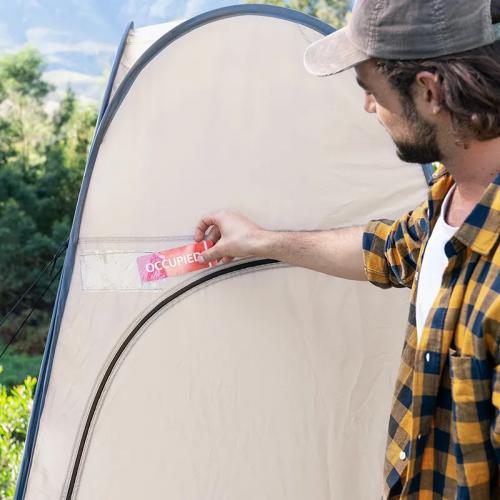 Намет душовий Naturehike NH17Z002-P 115x115х190 см Коричневий (2478171959) Намет душовий Naturehike NH17Z002-P 115x115х190 см Коричневий (2478171959)