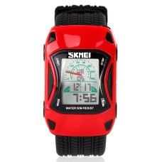 Годинник наручний дитячий Skmei 0961 Червоний 0961RD (15870-hbr)