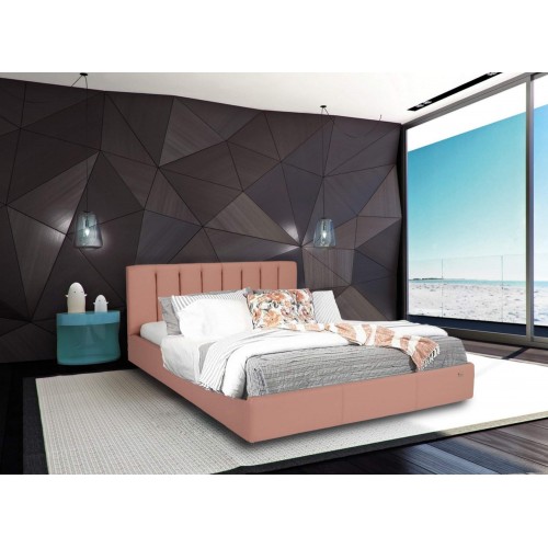 Ліжко Двоспальне Richman Санам 180 х 200 см Місті Mocco Сіра