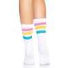 Шкарпетки жіночі в смужку Leg Avenue Pride crew socks Pansexual, 37–43 розмір в інтернет супермаркеті PbayMarket!