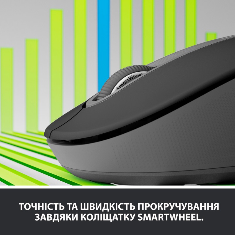 Миша Logitech Signature M650 Wireless Graphite Чорний (910-006253)