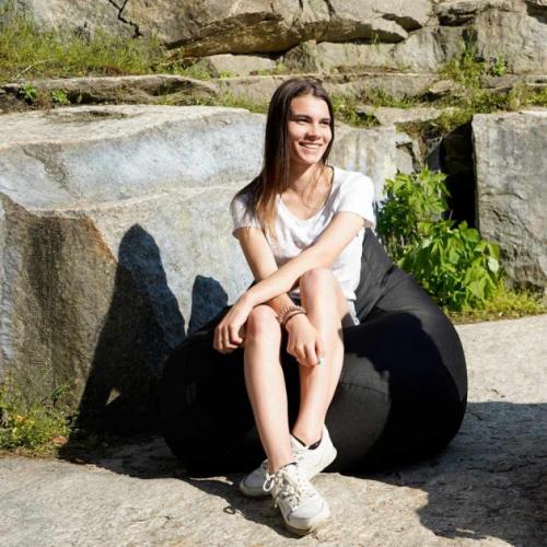 Крісло Мішок Груша Оксфорд 120х85 Студія Комфорту Стандартний розмір чорний Крісло Мішок Груша Оксфорд 120х85 Студія Комфорту Стандартний розмір чорний