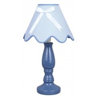 Настільна лампа Candellux Lola 26x41 см Синій (41-04710)
