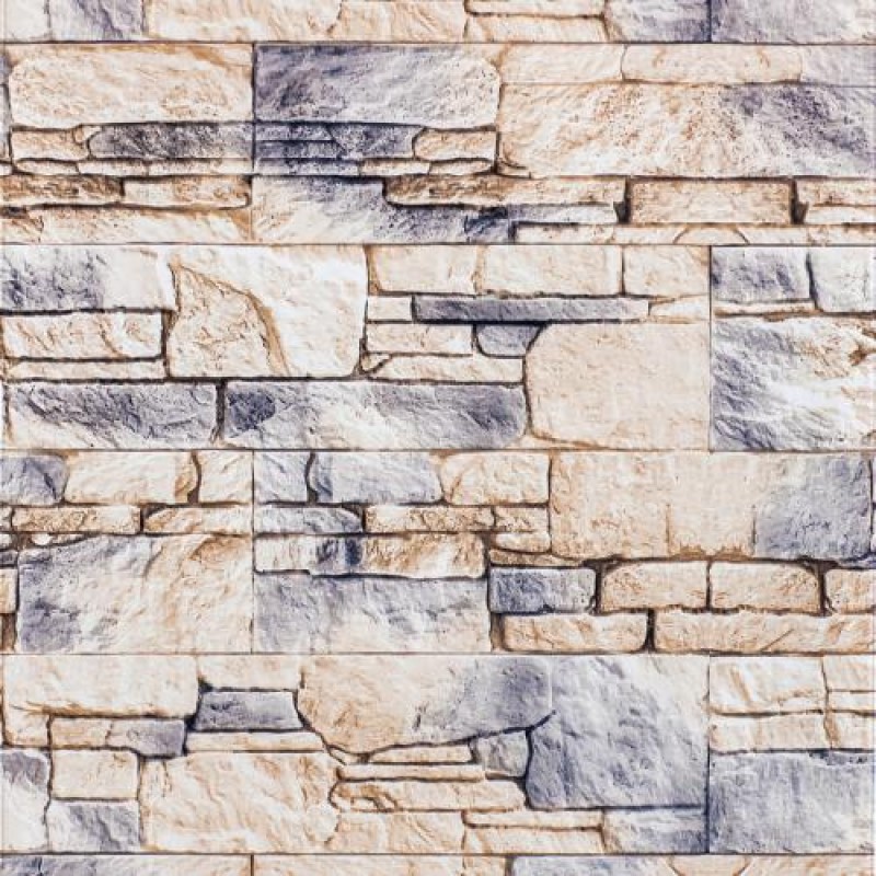 Панель ПВХ пластикова вагонка для стін та стелі D06.58 «Старий замок» Riko