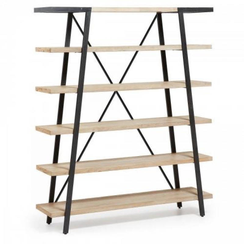 Стелаж для зберігання в стилі Loft NS-1668 1830x1500x300 мм Черный