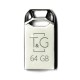 Флеш-накопичувач USB 64GB T&G 110 Metal Series Silver (TG110-64G)