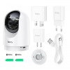 Камера відеоспостереження Smart Camera Hoco D1 Wi-Fi 3MP IP indoor Білий (2130127139)