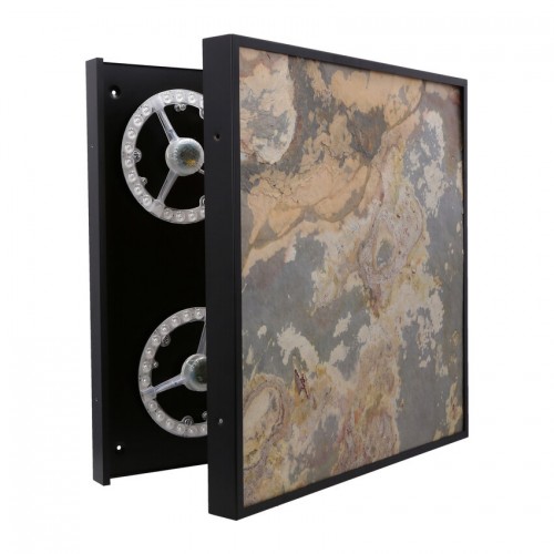 Стельовий світильник Candellux Luxan 59x59x5 см Чорний (10-17031) Стельовий світильник Candellux Luxan 59x59x5 см Чорний (10-17031)