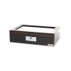 Шкатулка для зберігання годинників Salvadore WB/2386/10.EB 31,5х21х8,5 см Коричнево-чорний