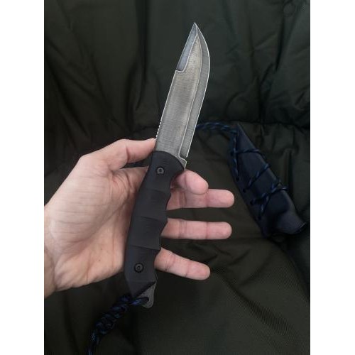 Ніж туристичний Gorillas BBQ Мандрівник мілітарі сталь 65г KN113 (5228)