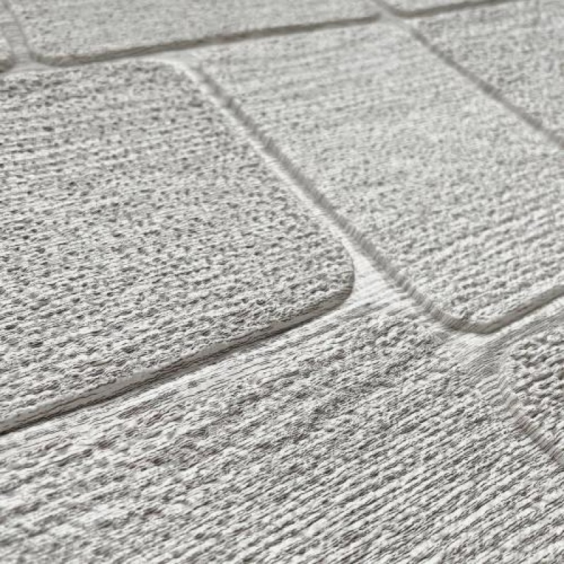 Самоклеюча 3D панель Sticker Wall SW-00001352 Камінь кави 700х700х5мм