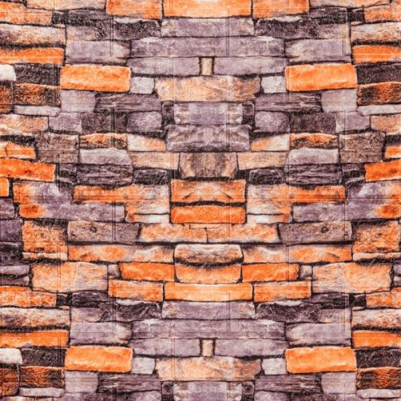 Самоклеюча 3D панель піщаник катеринослав цегла Sticker Wall 20000х700х3мм