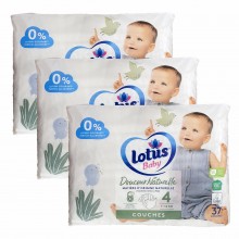 Дитячі підгузники Lotus Baby 4 (7-12 кг) 111 шт