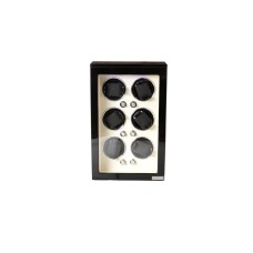 Скринька Salvadore для підзаводу 6 годинників HD16012 190х260х390 мм Чорно-білий