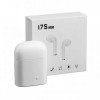 Бездротові навушники Bluetooth i7S TWS з боксом для зарядки White (au007-hbr)