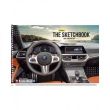 Альбом для малювання Don't touch my car Школяр PB-SC-030-508-2 спіраль 30 аркушів