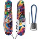 Складаний ніж Victorinox Climber Zodiac 9.1 см Різнокольоровий (1.3703_Z4260pk)