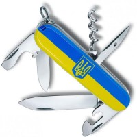 Складаний ніж Victorinox Spartan Ukraine Герб на прапорі (1.3603.3_T3040p) Складаний ніж Victorinox Spartan Ukraine Герб на прапорі (1.3603.3_T3040p)