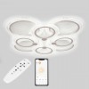 Полочна LED люстра Sunlight 5805/4+4 Білий
