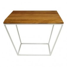 Кавовий журнальний столик у стилі Loft NS-553 480x600x600 мм Белый