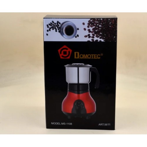 Кавомолка Domotec MS-1108, червона в інтернет супермаркеті PbayMarket!