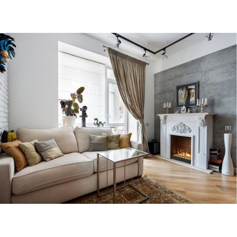 Механічний біокамін, камін на біопаливі Алаїд Gloss Fire Style 700 K C1