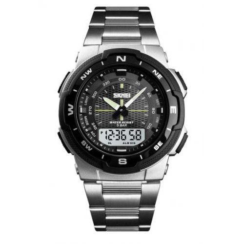 Чоловічий годинник Skmei 1370 Marshal Срібло Чоловічий годинник Skmei 1370 Marshal Срібло