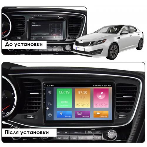 Штатна магнітола Lesko для Kia K5 I Рестайлінг 2013-2015 екран 9 2/32Gb/ Premium
