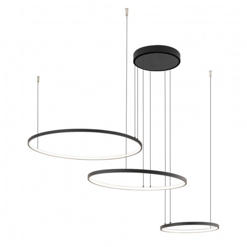 Люстра Nowodvorski Circolo Led 60x125x140 см Чорний (Now10817) Люстра Nowodvorski Circolo Led 60x125x140 см Чорний (Now10817)