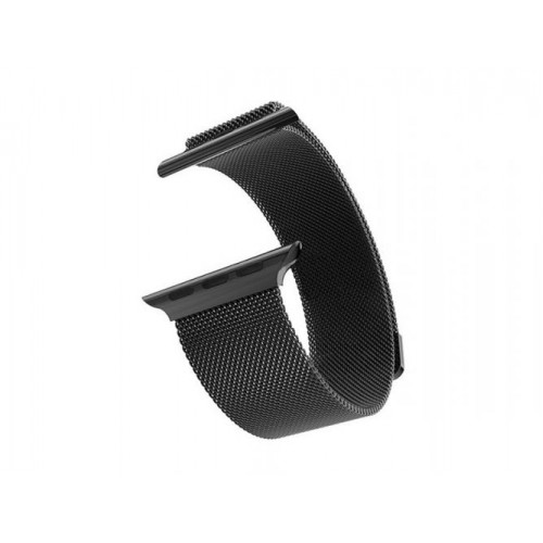 Ремінець BeWatch для Apple Watch міланська петля 42 мм / 44 мм Чорний (1060201) Ремінець BeWatch для Apple Watch міланська петля 42 мм / 44 мм Чорний (1060201)