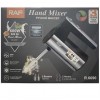 Міксер кухонний RAF R.6690 Hand Mixer 600W Сріблясто-чорний (30151421)