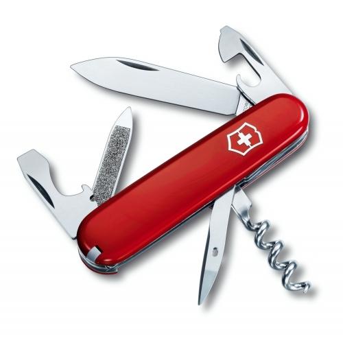 Ніж Victorinox Sportsman 84 мм 12 функцій Червоний (0.3802) Ніж Victorinox Sportsman 84 мм 12 функцій Червоний (0.3802)