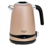 Електрочайник з терморегулятором Adler AD 1295 1.7 золотистий Електрочайник з терморегулятором Adler AD 1295 1.7 золотистий