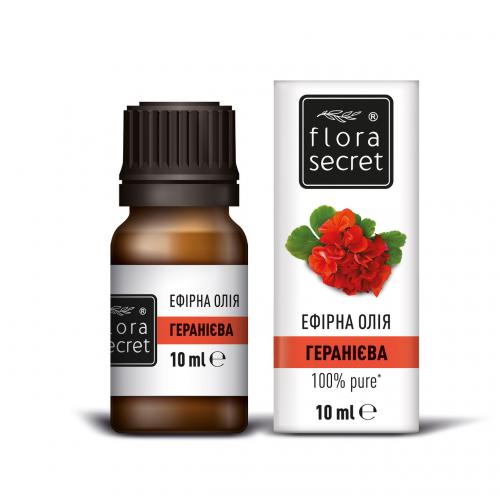 Ефірна олія Flora Secret герані 10 мл (F103) в інтернет супермаркеті PbayMarket!