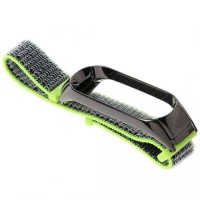 Ремінець Nylon Velcro Strap для Xiaomi Mi Band 3 Салатовий (hub_CTGO68253) Ремінець Nylon Velcro Strap для Xiaomi Mi Band 3 Салатовий (hub_CTGO68253)