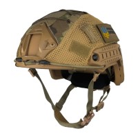 Шолом FAST Helmet NIJ IIIA та Кавер S Мультикам