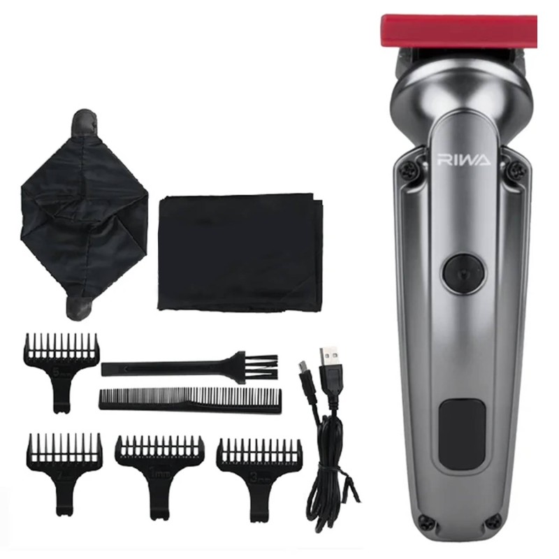 Машинка для стрижки волосся Xiaomi Riwa RE-6325 Сріблястий