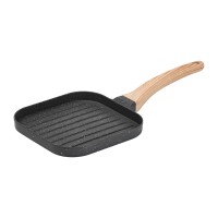 Сковорода-гриль з антипригарним покриттям Breakfast 18.3x18.1x2 см Сірий (HP39568C)