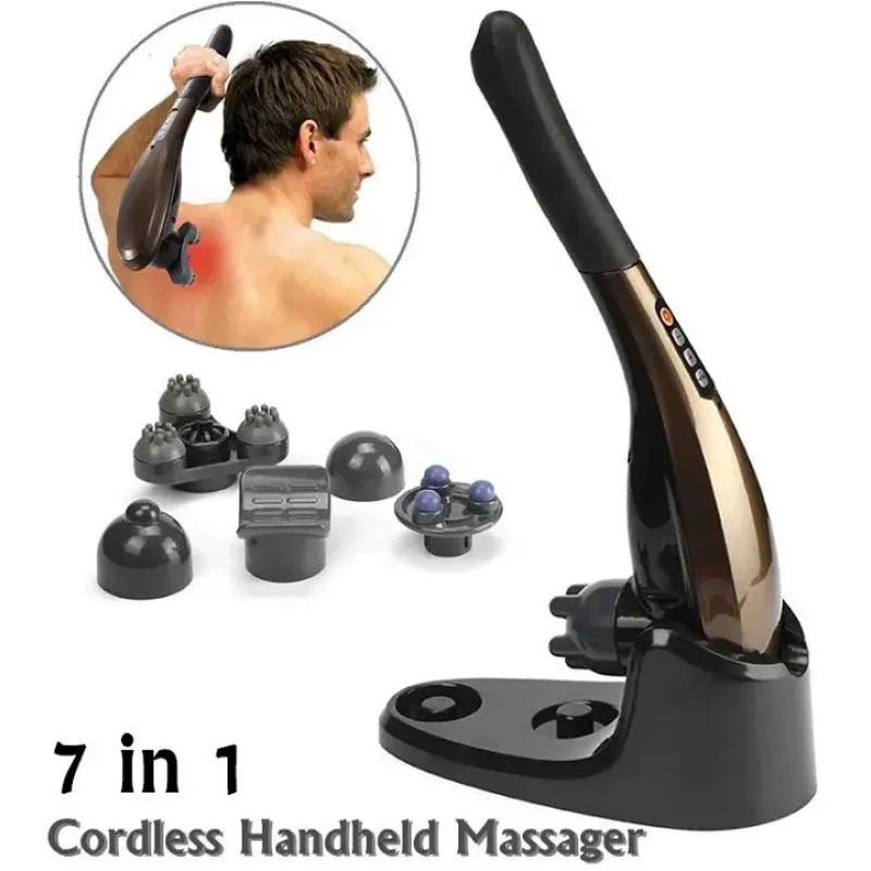 Масасжер ручний вібраційний Benbo АМ-12 Коричневий (1887063773)