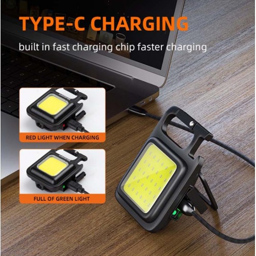 Ліхтар міні-універсальний акумуляторний SuperFire MX16 600 Lumen IP44 Black