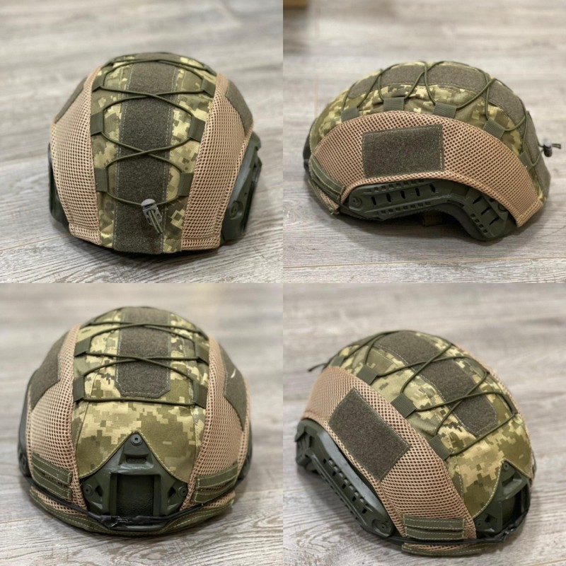 Балістичний шолом-каска FAST Helmet та кавер L Мультикам