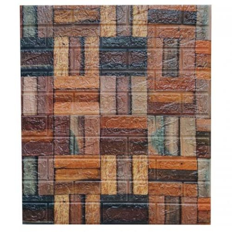 Самоклеюча декоративна 3D панель Loft Expert 2020-5 Доміно 700x770x5 мм